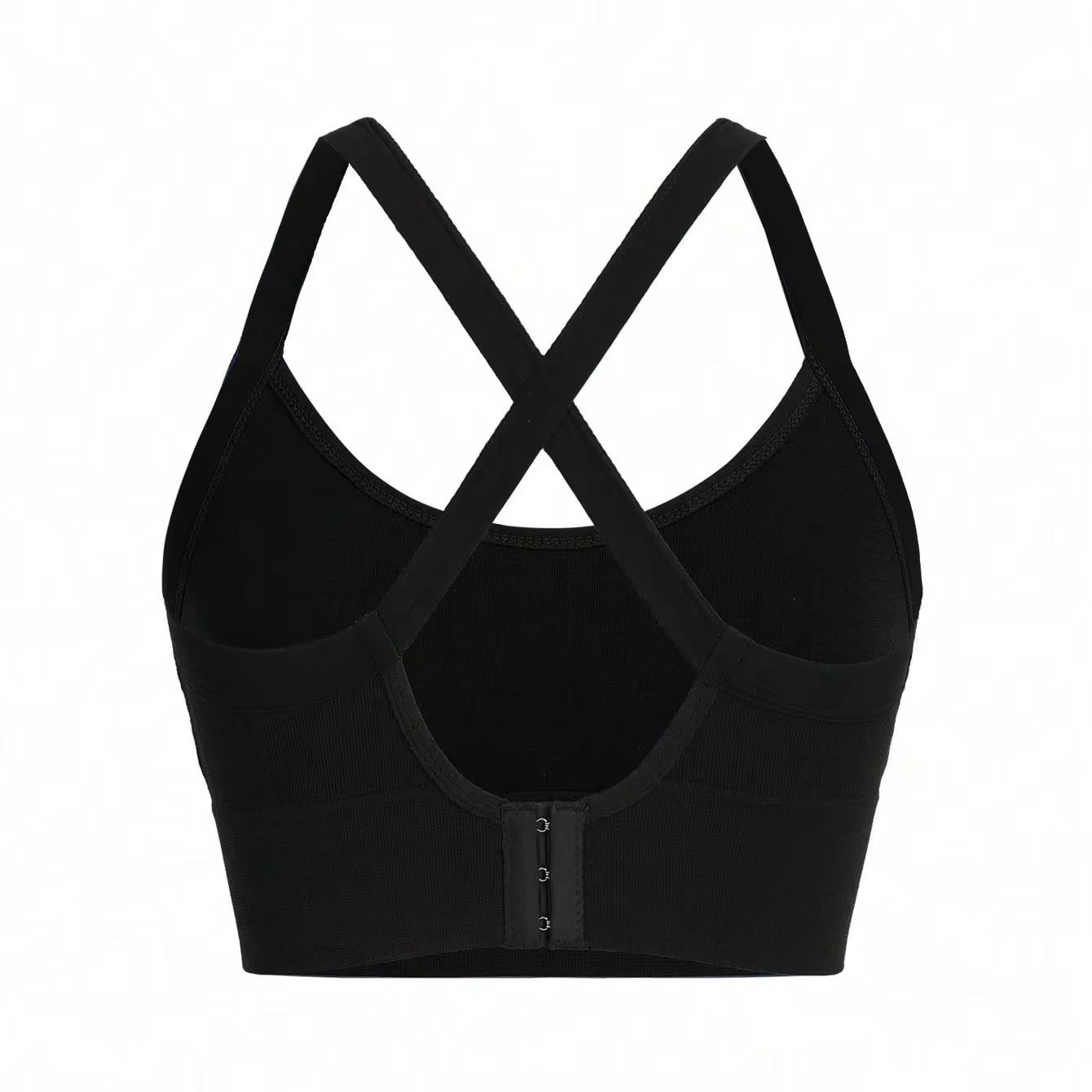 Women’s highly elastic seamless backless sports bra