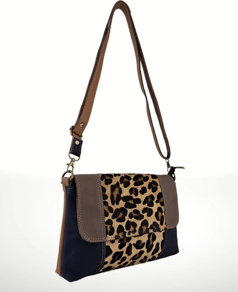Women's  Cowhide Leather Shoulder Bag -model  Sonia
