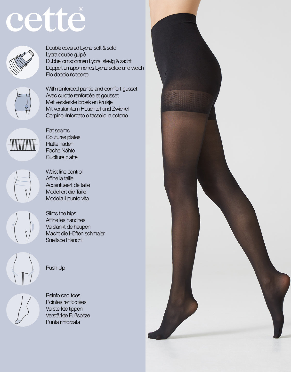 SEATTLE - WOMEN’S SHAPING TIGHTS 30 DEN