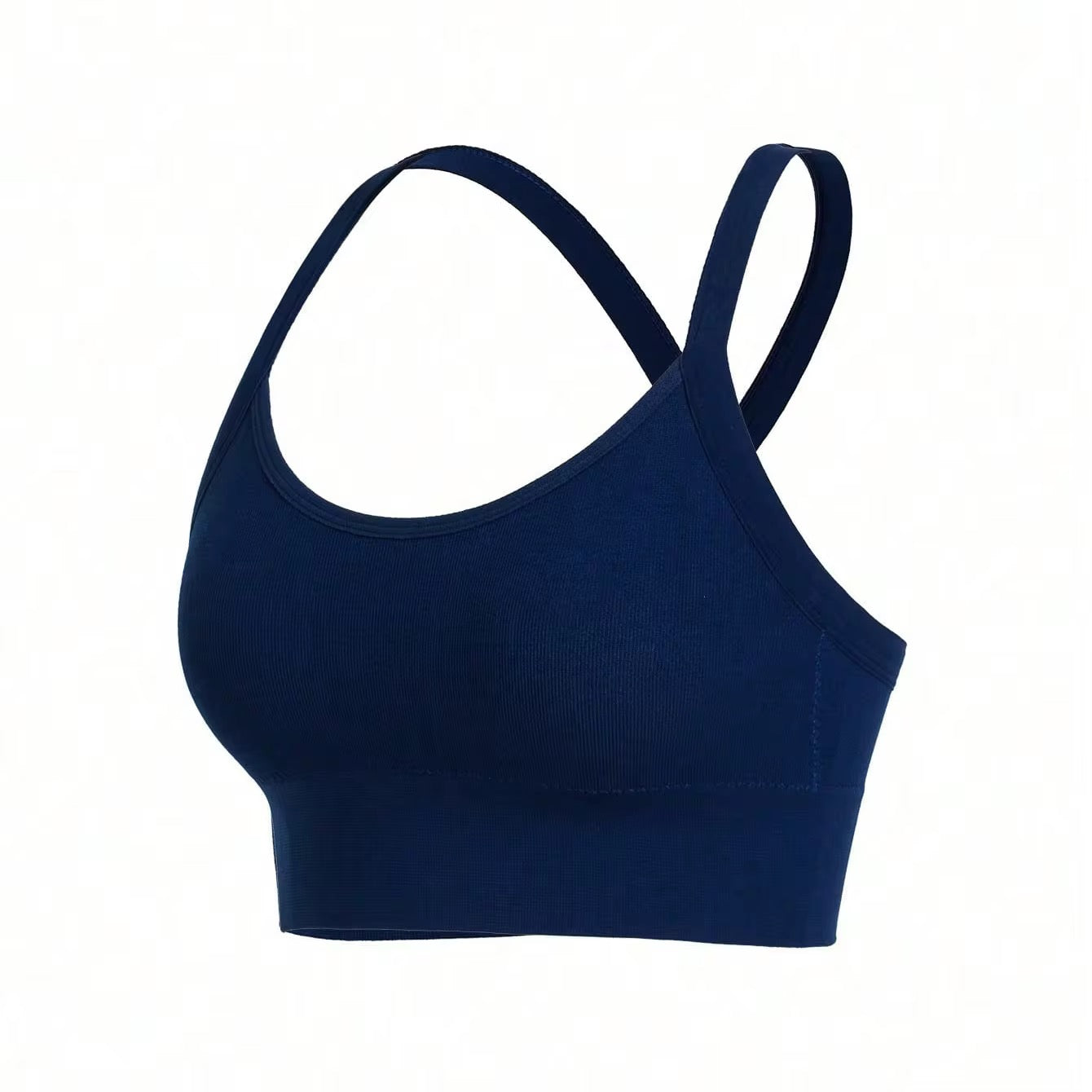 Women’s highly elastic seamless backless sports bra