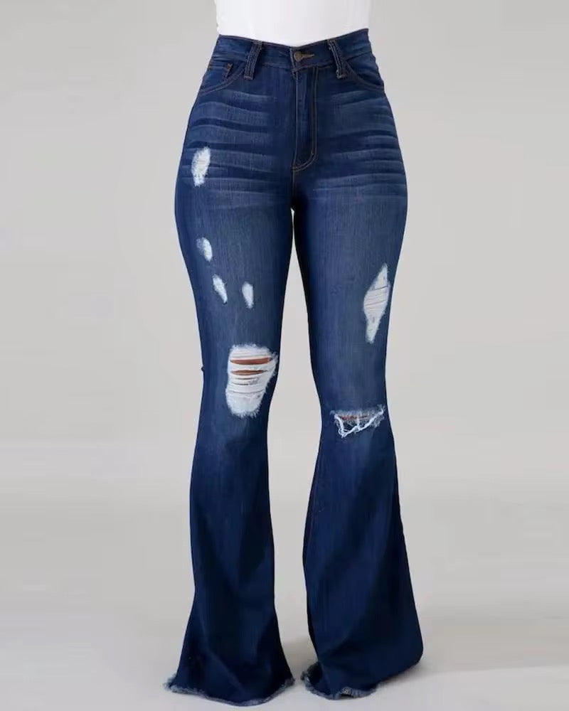 Women's fit loose jeans