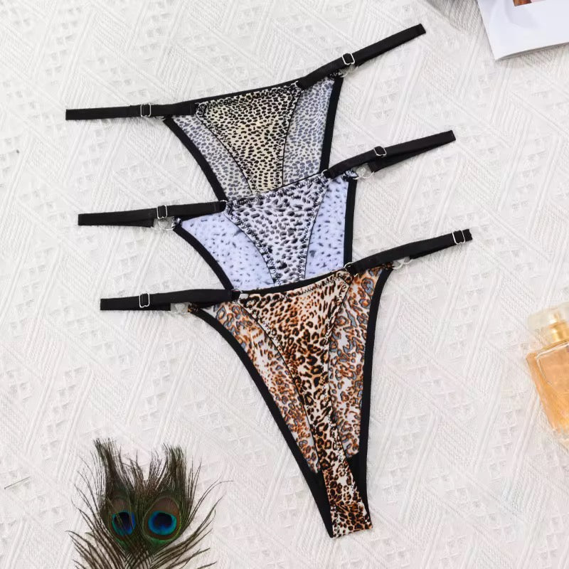 Leopard Print G-Strings