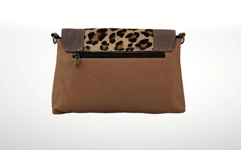 Women's  Cowhide Leather Shoulder Bag -model  Sonia