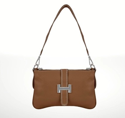 Women's Cowhide Leather Shoulder Bag-model Hellen